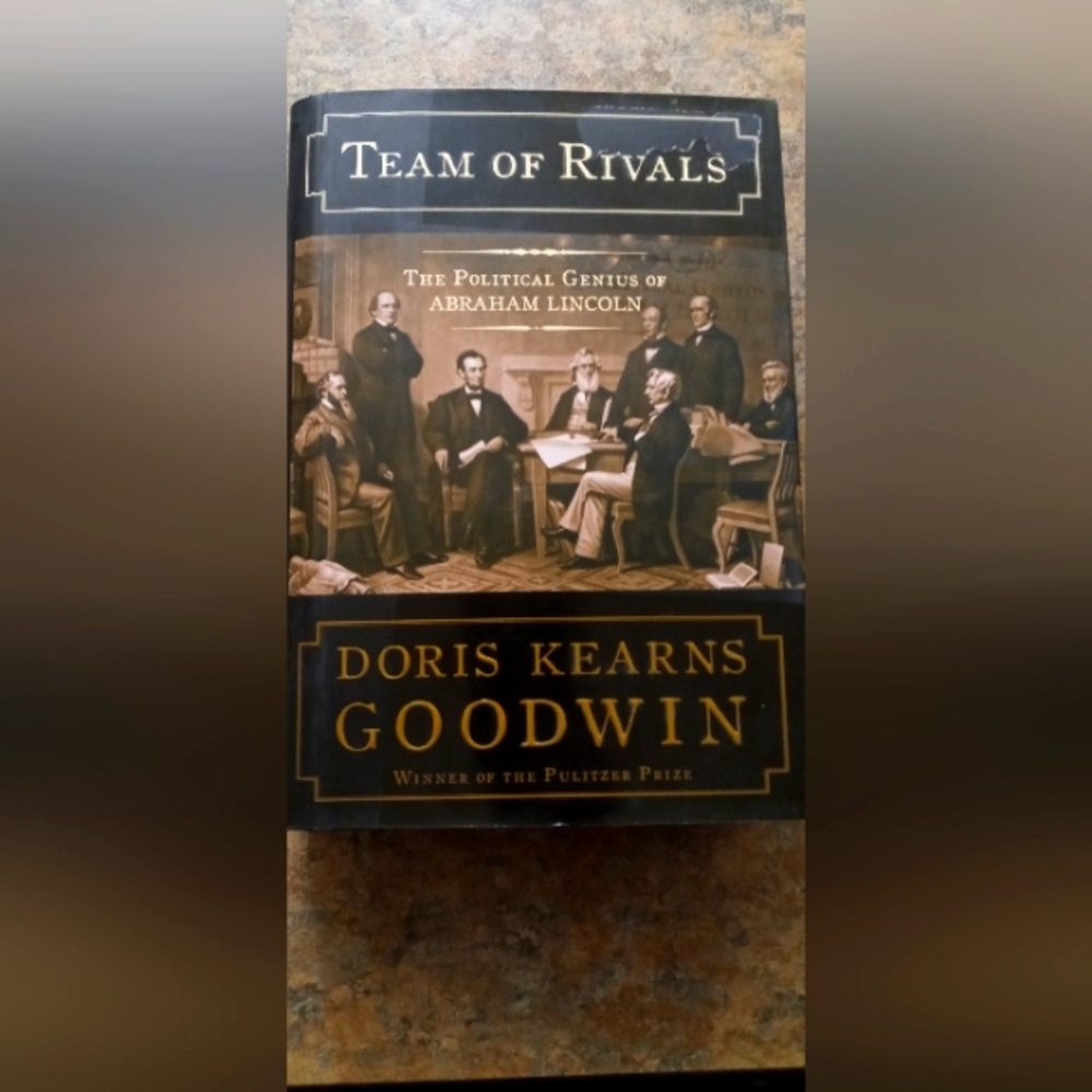 Team of Rivals by Doris Kearns Goodwin - Black and Gold Hardcover